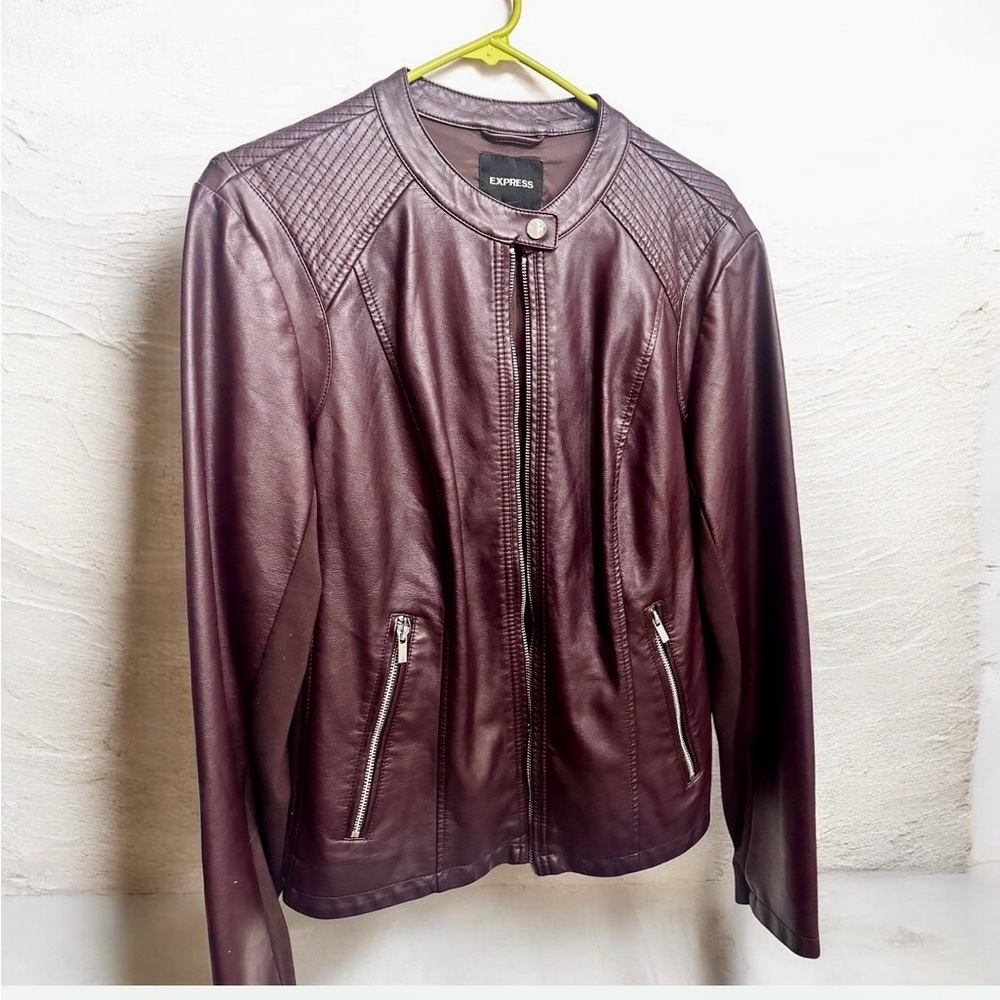 NWOT Express Women's Leather Jacket